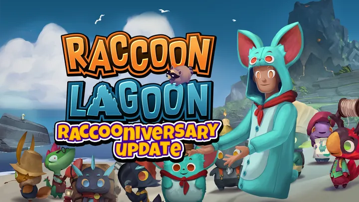 Raccoon Lagoon cover artwork from the official Meta shop page
