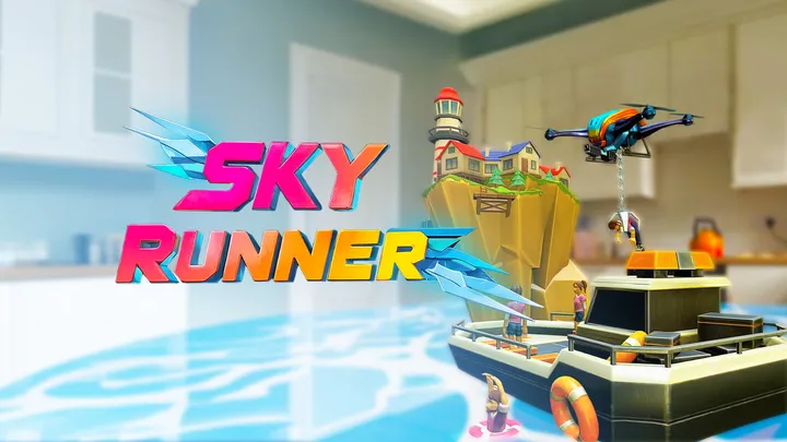 Sky Runner: Drone Hero cover artwork from the official Meta shop page