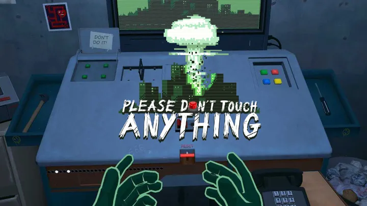 Please, Don't Touch Anything cover artwork from the official Meta shop page