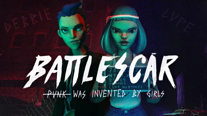 BATTLESCAR: Punk Was Invented By Girls cover artwork from the official Meta shop page