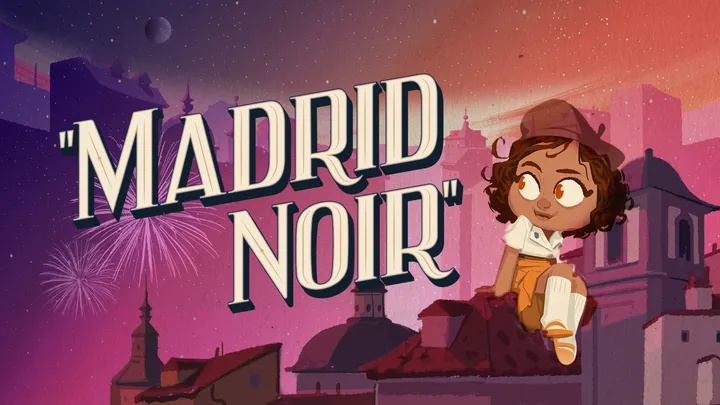 Madrid Noir cover artwork from the official Meta shop page