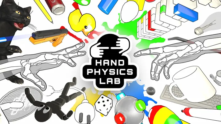 Hand Physics Lab cover artwork from the official Meta shop page