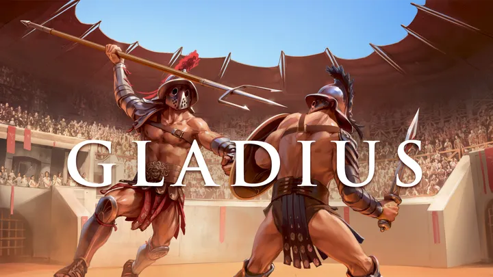 Gladius cover artwork from the official Meta shop page