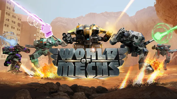 World Of Mechs cover artwork from the official Meta shop page