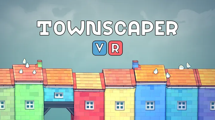 Townscaper VR cover artwork from the official Meta shop page
