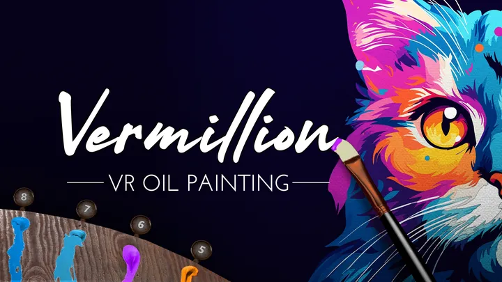 Vermillion - VR Painting cover artwork from the official Meta shop page