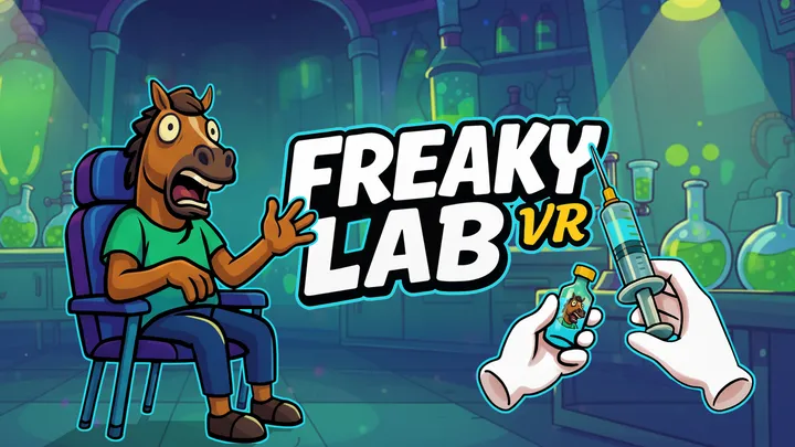 FREAKY LAB VR cover artwork from the official Meta shop page