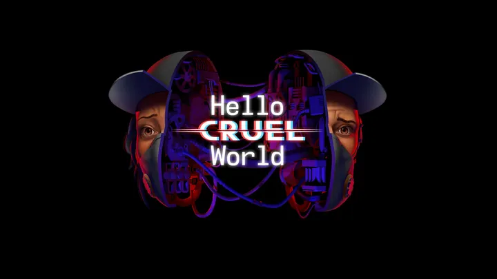 Hello Cruel World cover artwork from the official Meta shop page