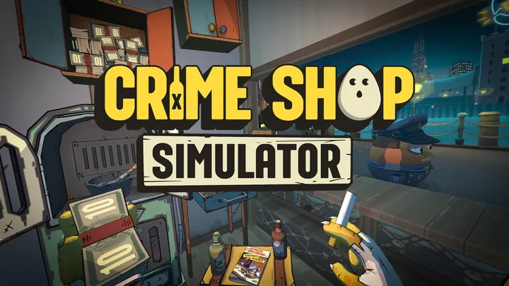 Crime Shop Simulator: A Prison Boss Game cover artwork from the official Meta shop page