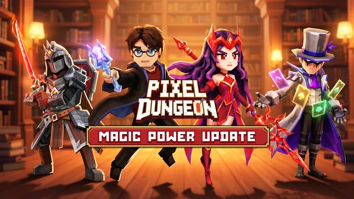 Pixel Dungeon cover artwork from the official Meta shop page