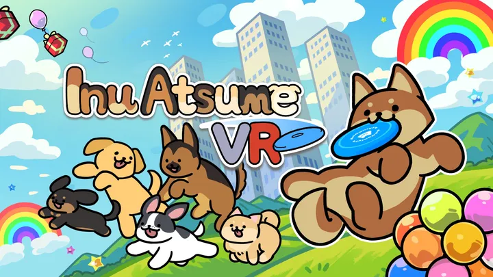Inu Atsume VR cover artwork from the official Meta shop page