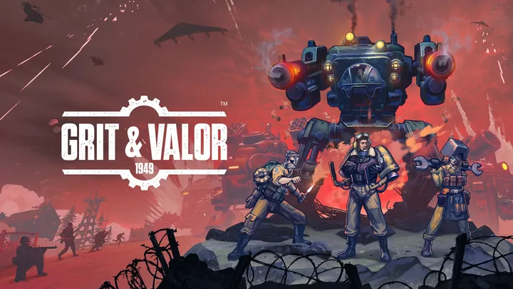 Grit and Valor - 1949 cover artwork from the official Meta shop page